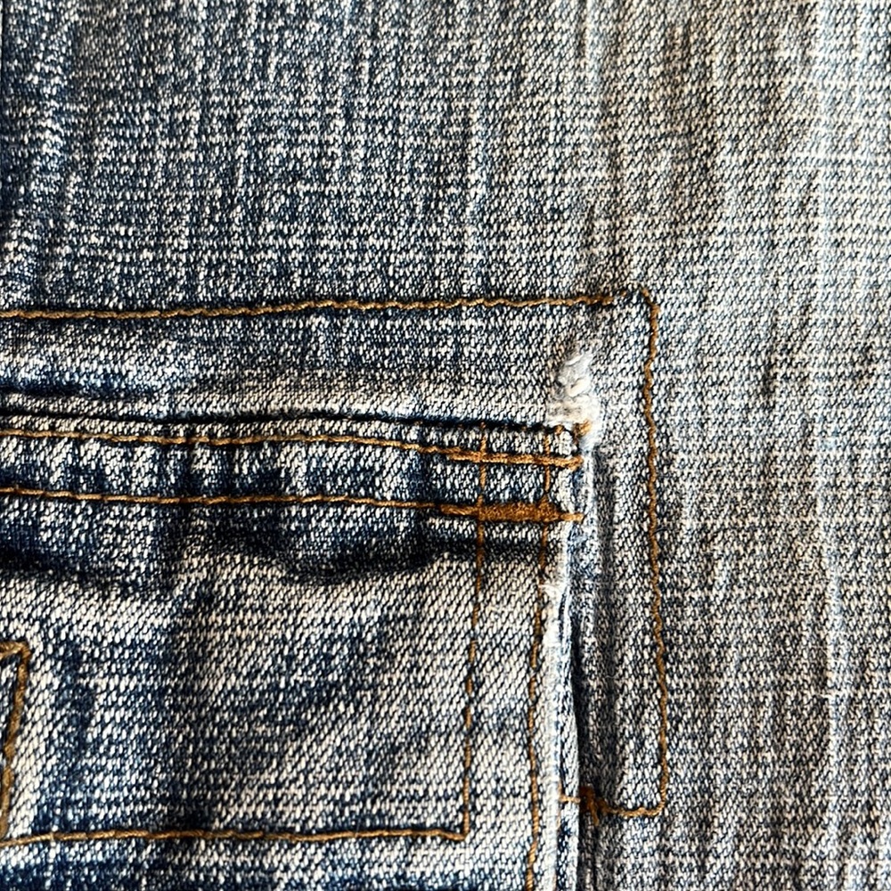 Vintage Denim Capris Jean Girls 8 Slim Arizona Jean Company Cropped - Picture 11 of 14